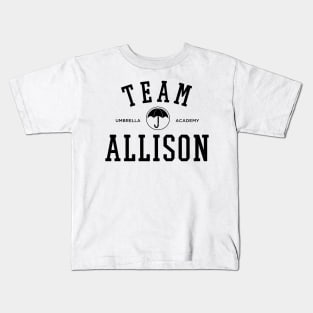 TEAM ALLISON THE UMBRELLA ACADEMY Kids T-Shirt